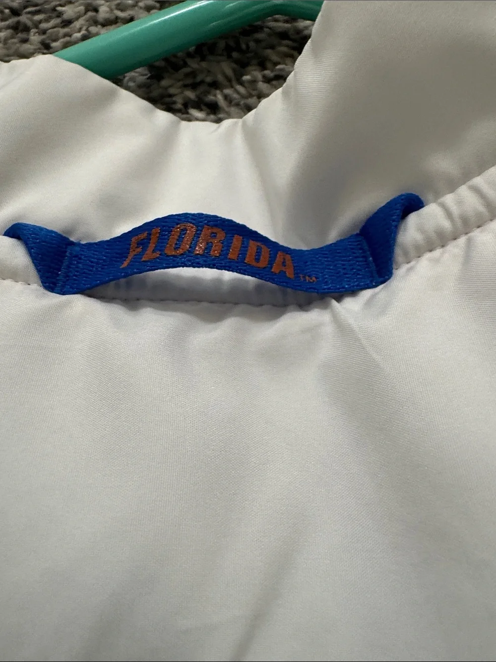 Jordan x Florida Gators White XL Coach's Windbreaker Pullover